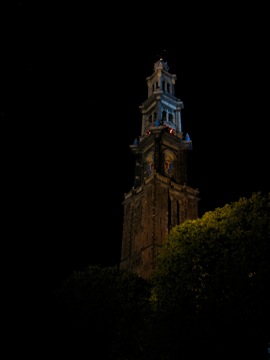 Westerkerk on a late night walk....